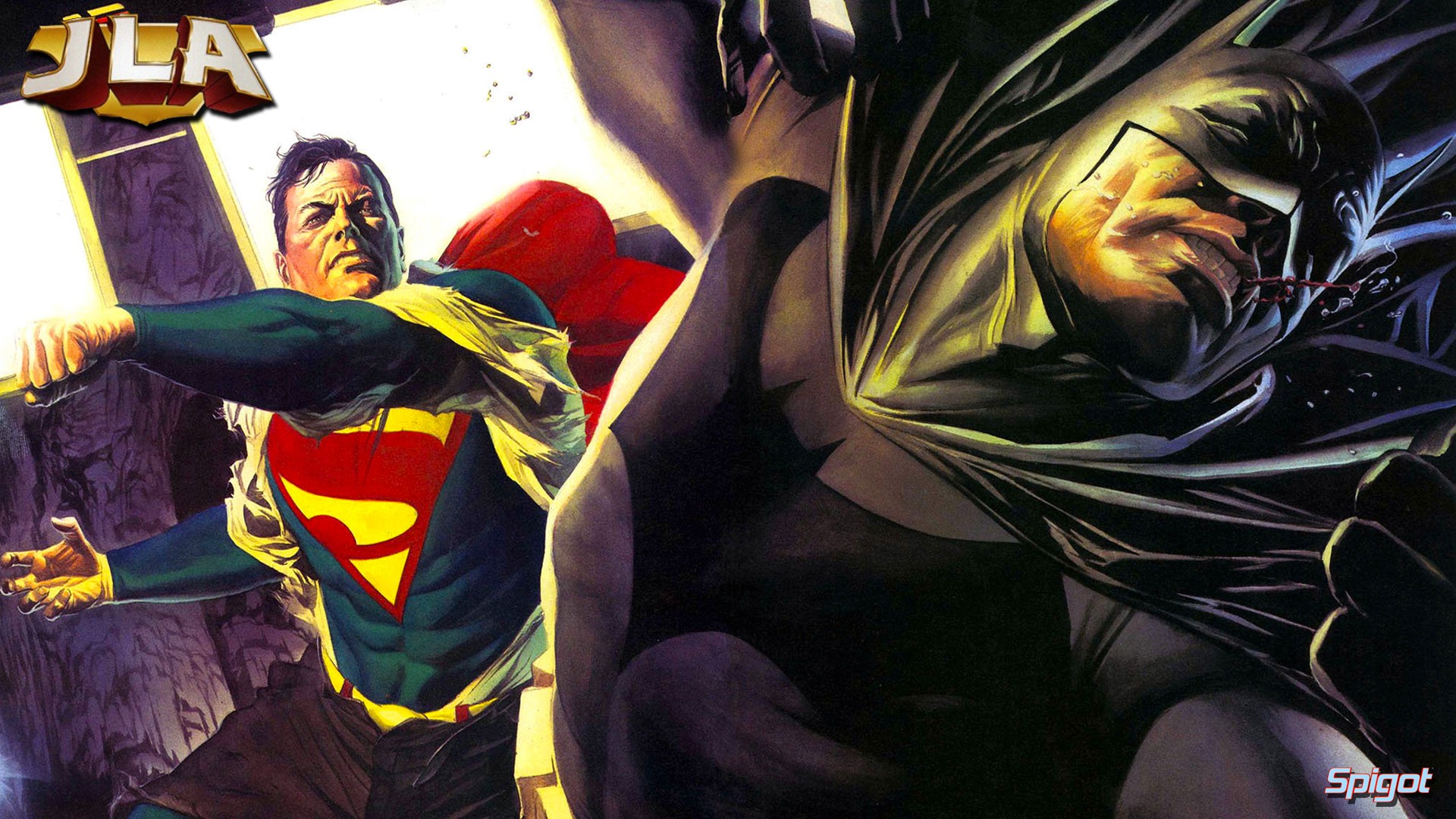 Injustice Superman Vs Batman HD Wallpaper Background Image