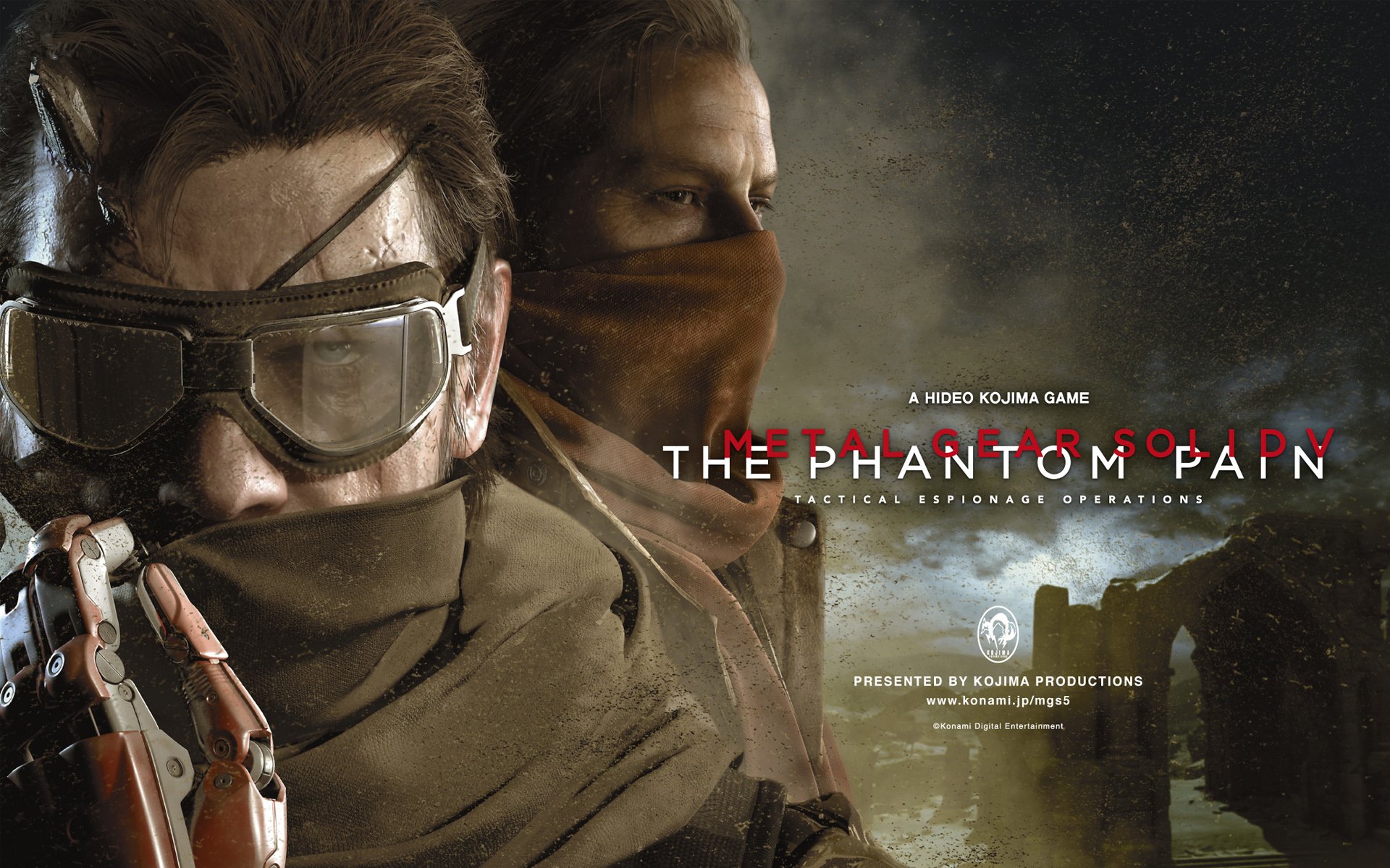 Metal Gear Solid V The Phantom Pain HD Wallpaper Background