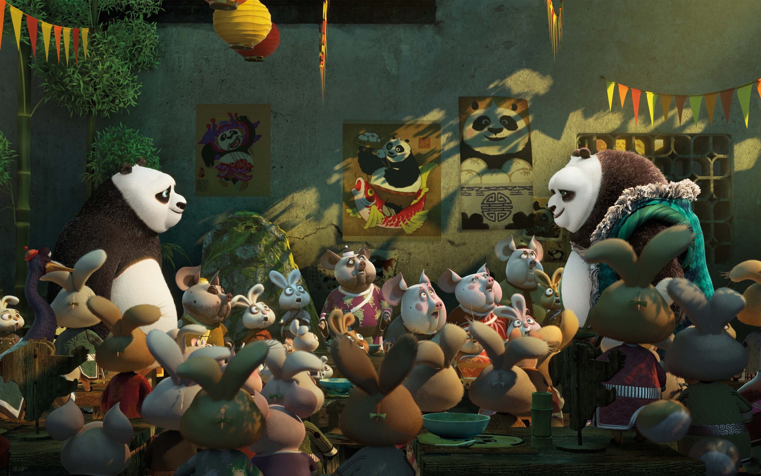 Kung Fu Panda Po Dad Wallpaper HD