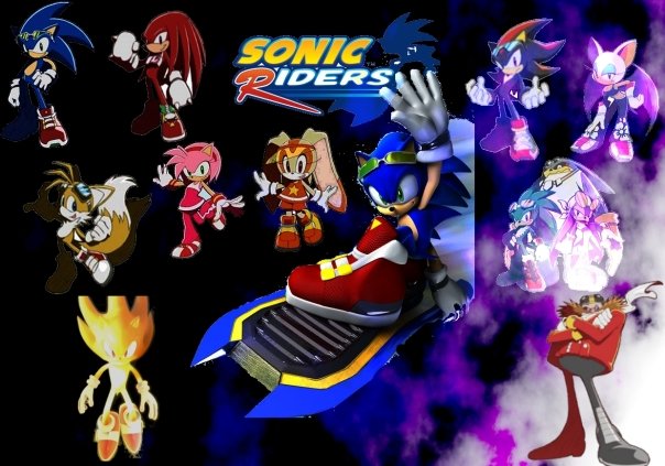 Sonic Riders Wallpaper By Immyg93