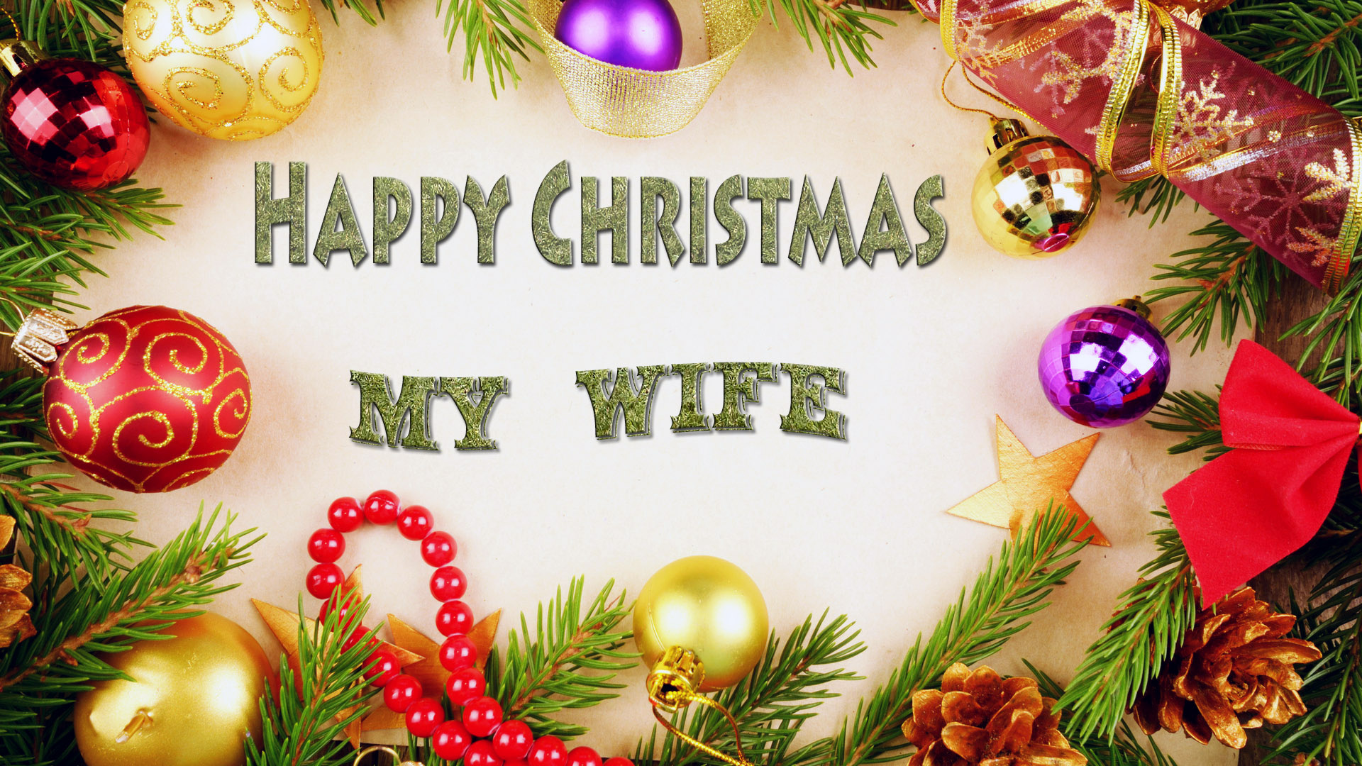 Christmas Wallpaper For My Wife