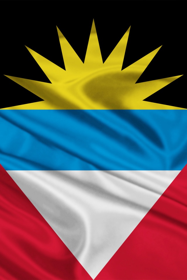 Antigua And Barbuda Flag iPhone Wallpaper