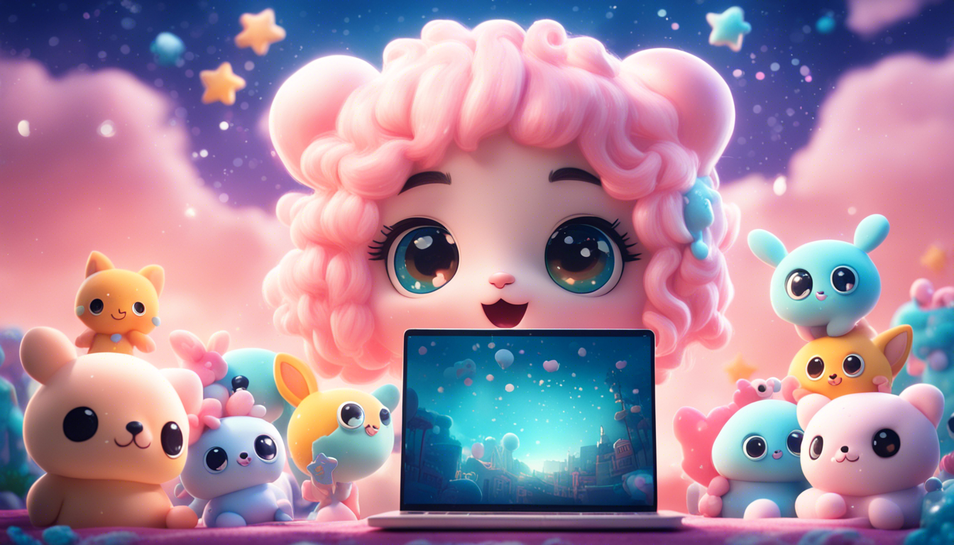 Kawaii Anime Laptop Wallpaper
