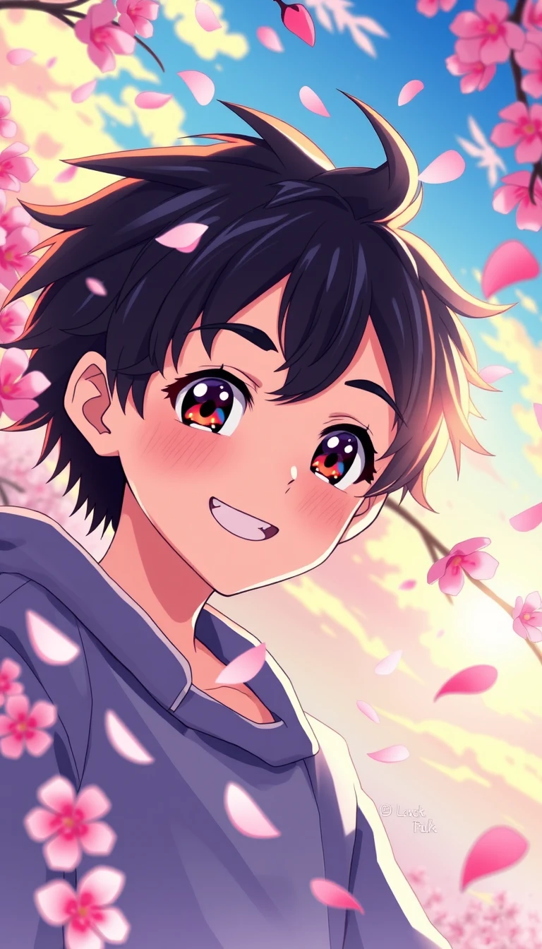Love Anime Boy Wallpaper