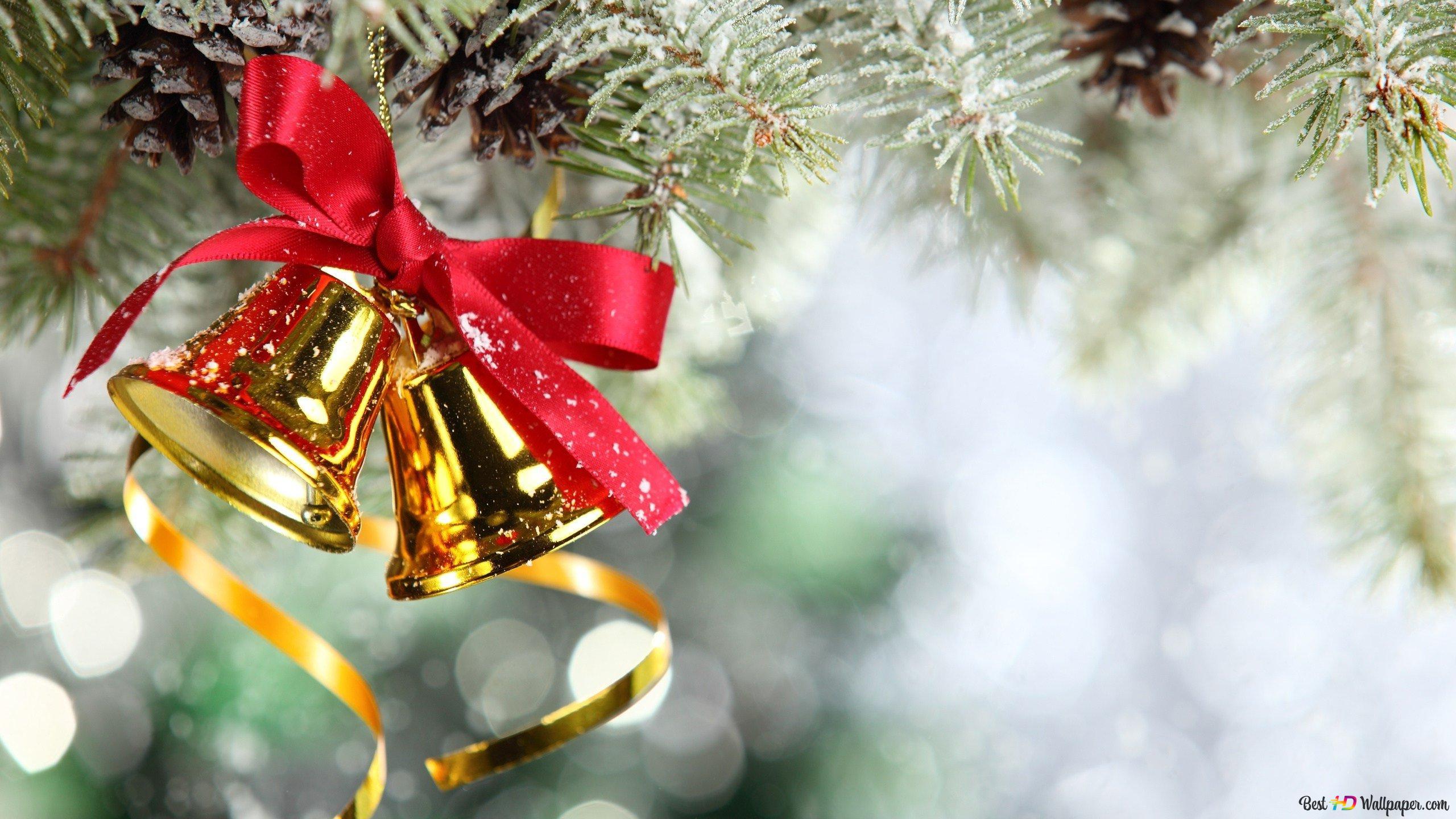 Christmas Bells 2k Wallpaper