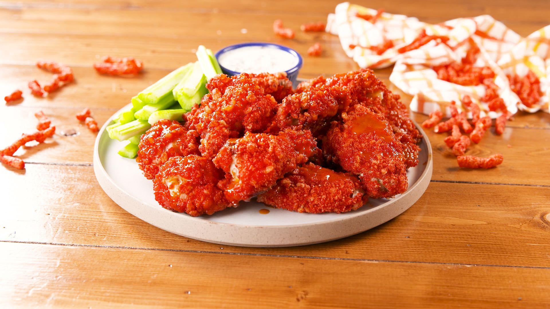 Best Flaming Hot Cheeto Wings Recipe   How to Make Flaming Hot