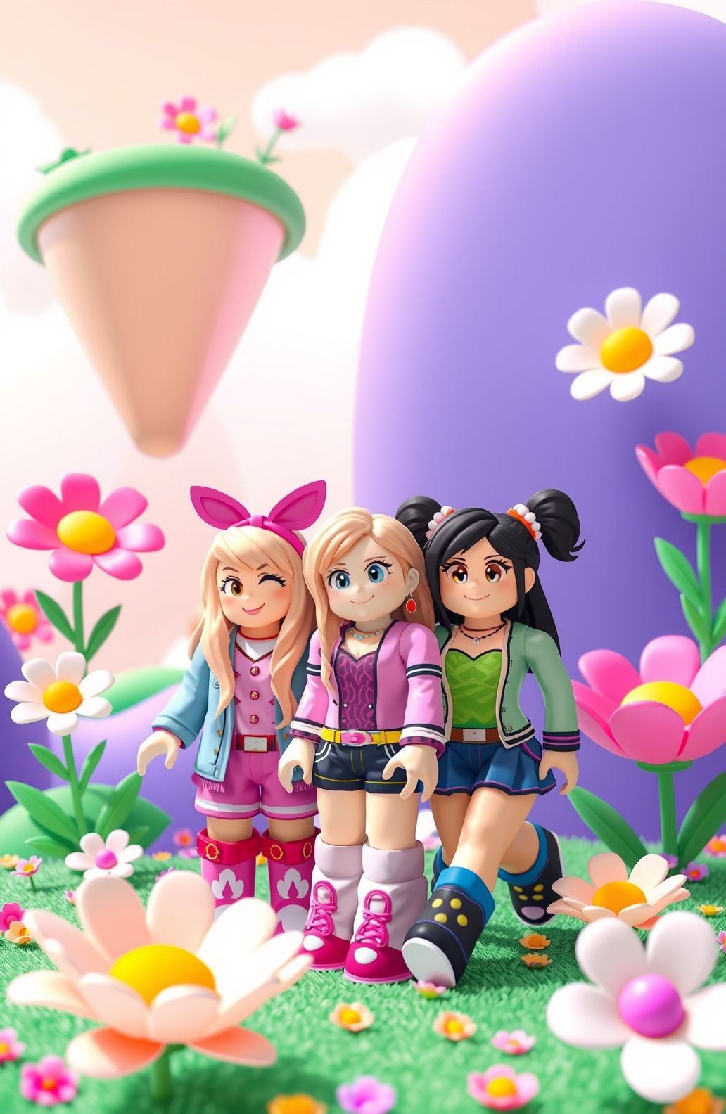 Roblox Cute Girls Wallpaper