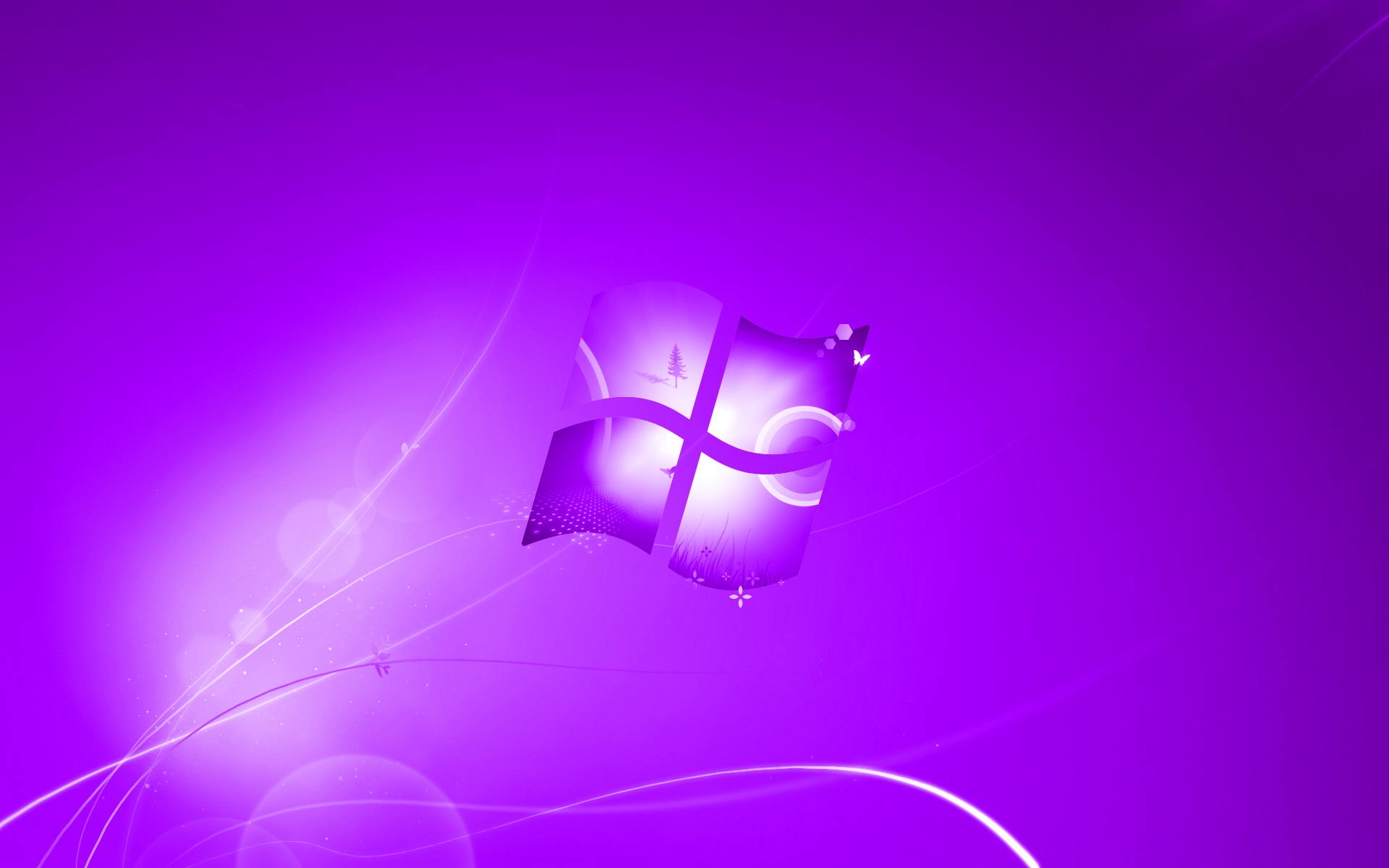 Windows Purple Wallpaper Full HD