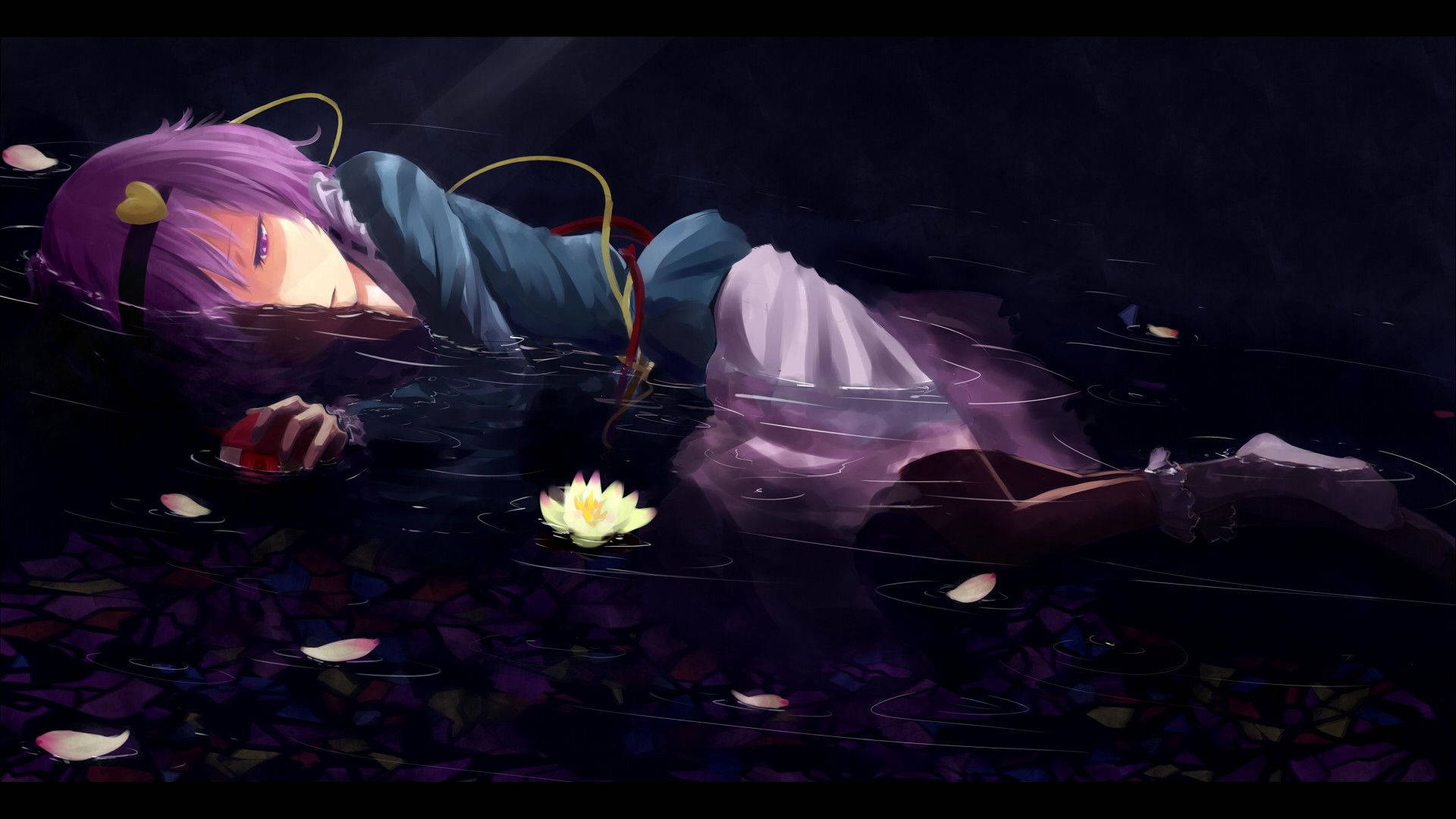 Sad Anime Girl Wallpaper
