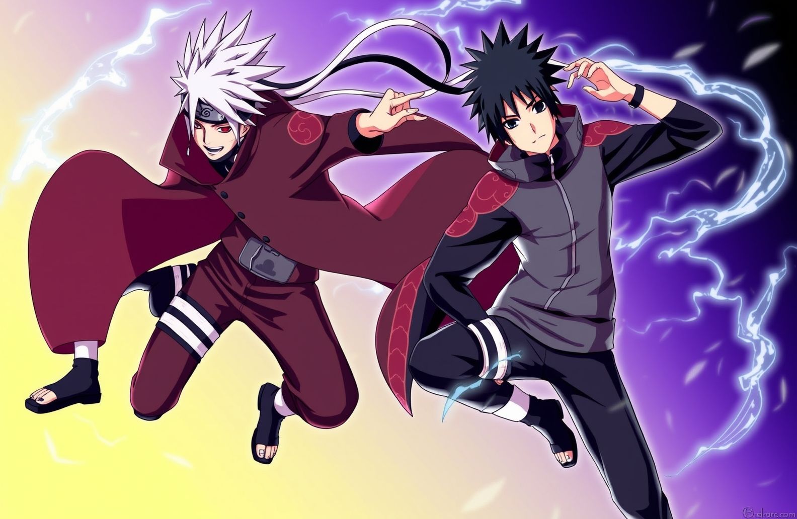Kakashi And Obito Wallpaper