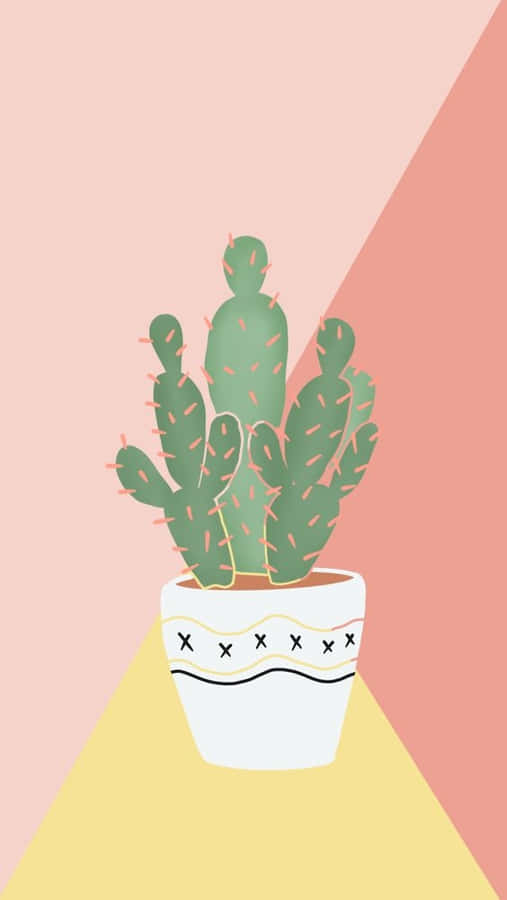Cactus iPhone Wallpaper