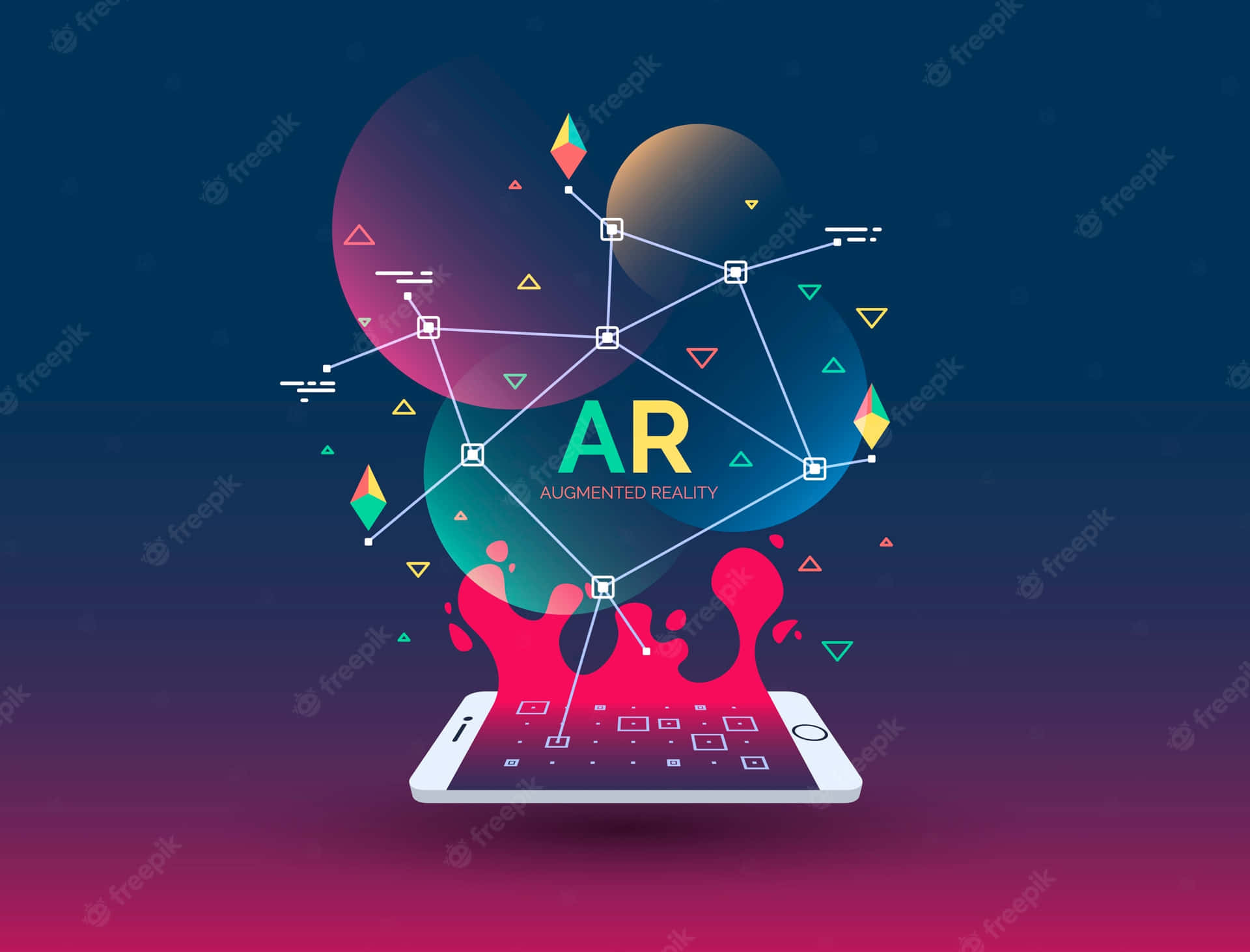 Augmented Reality Wallpaper