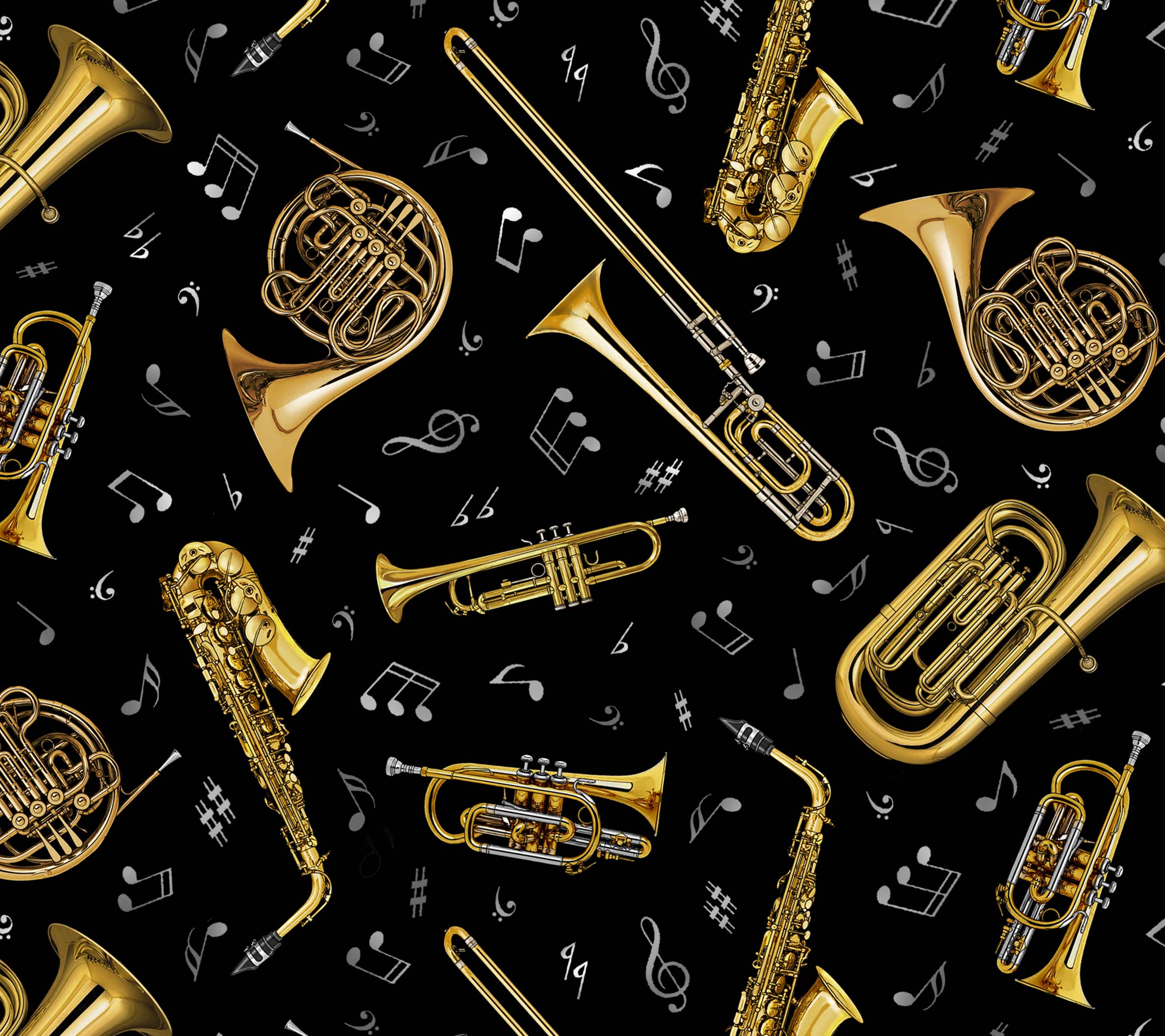 Pin Background The French Horn Is Around Wide And Trombone On