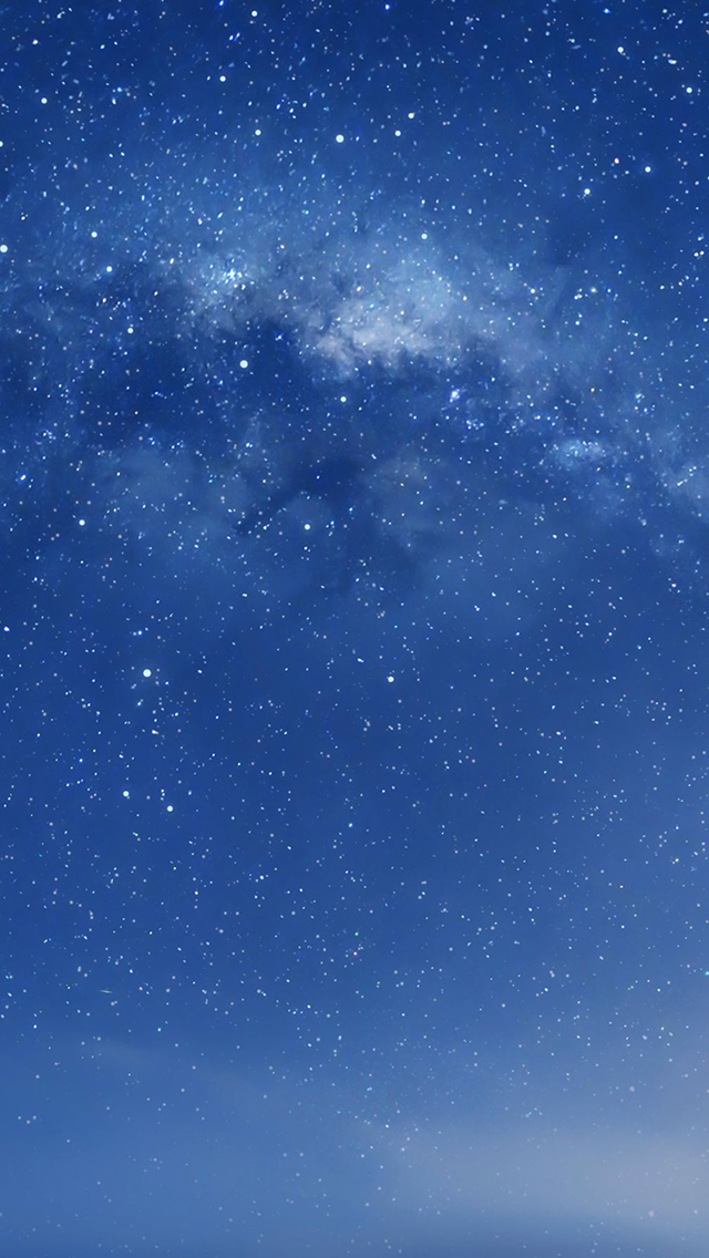 Ios Milky Way Galaxy Default iPhone Wallpaper Ipod HD