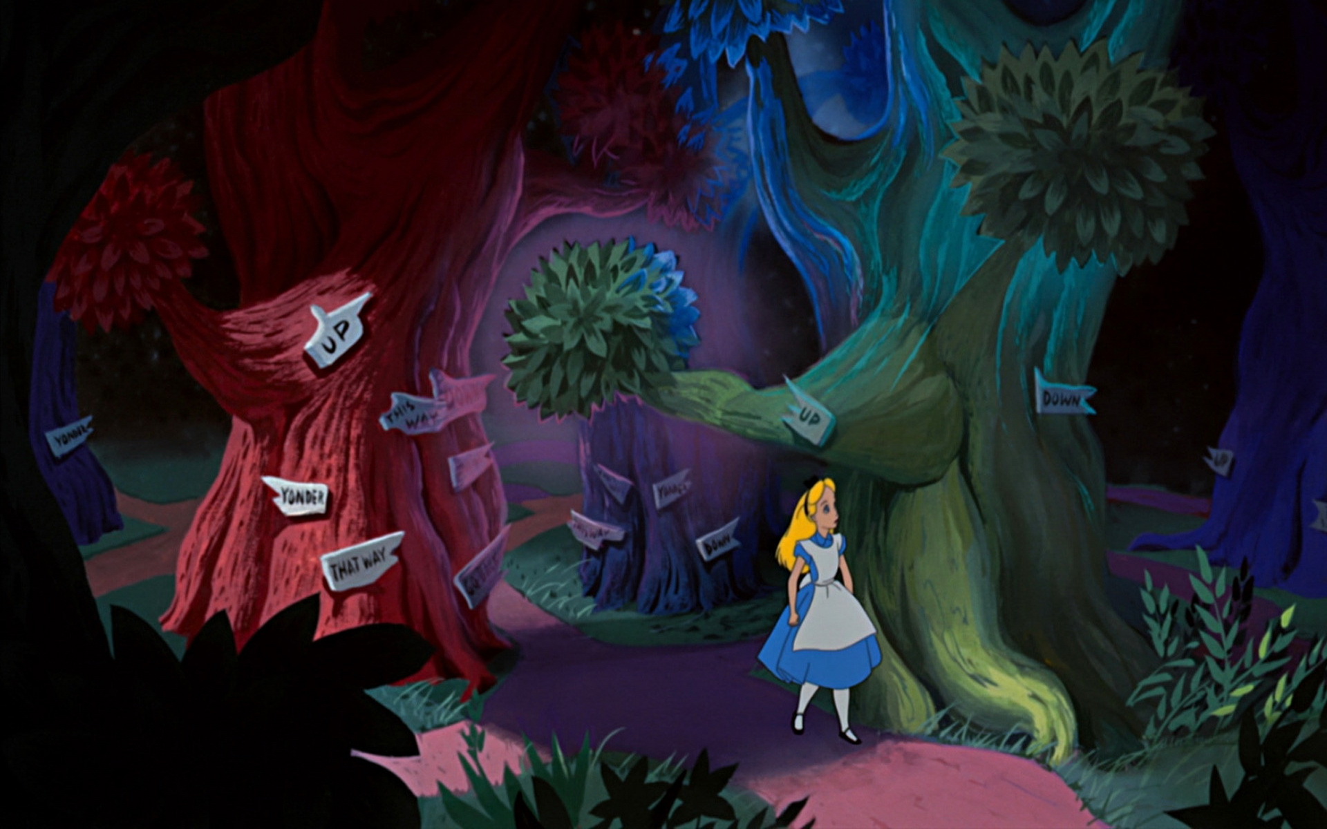 Disney Alice In Wonderland Wallpaper HD