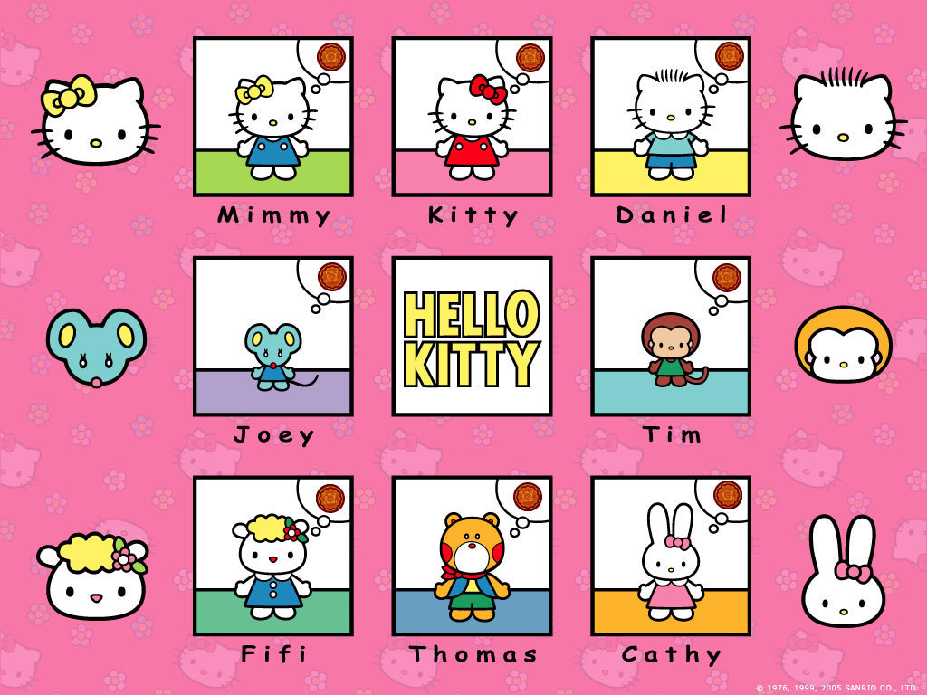 Hello Kitty Friends Wallpaper Hello Kitty Wallpapers