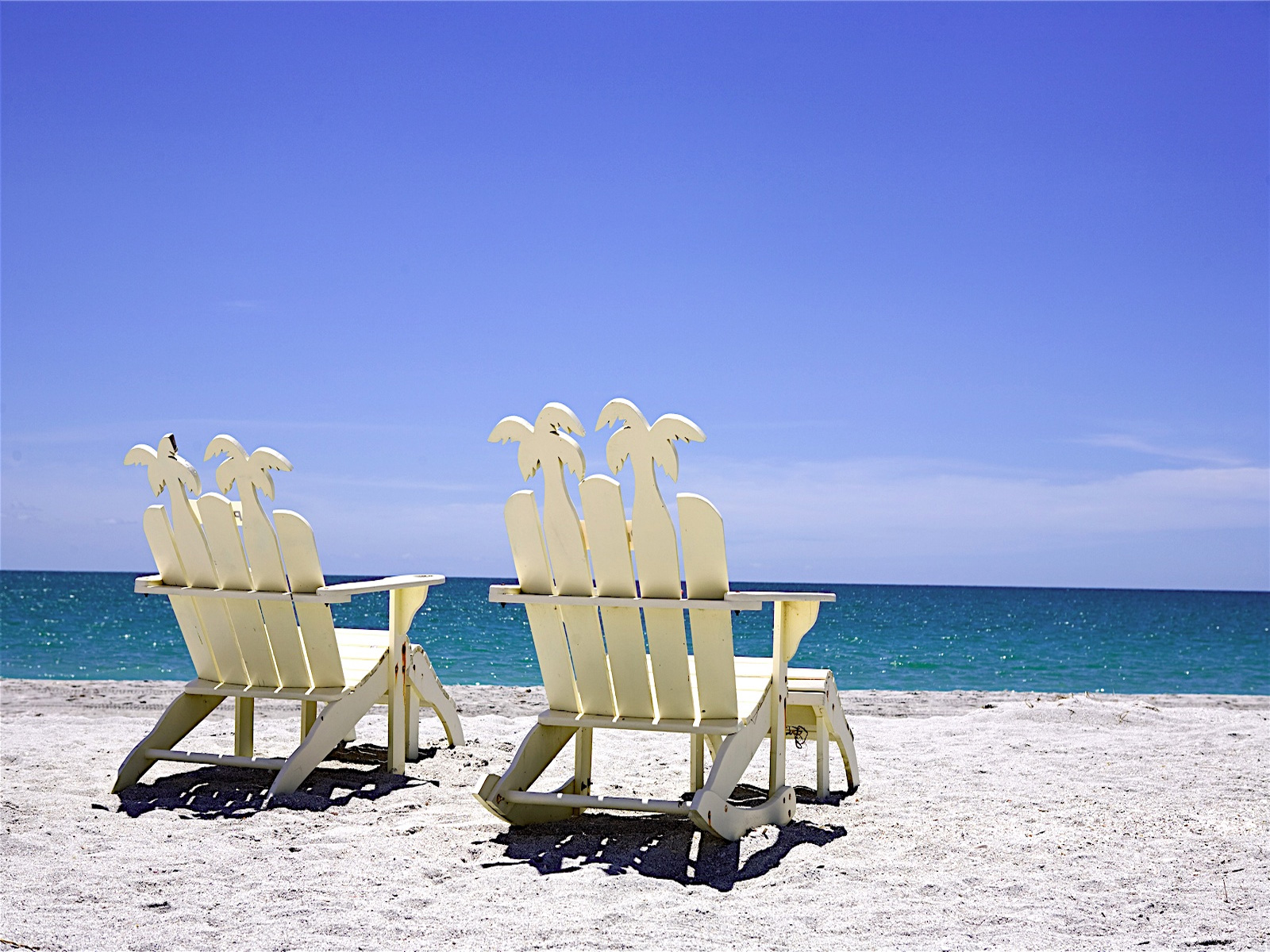 Beach Chairs Wallpaper