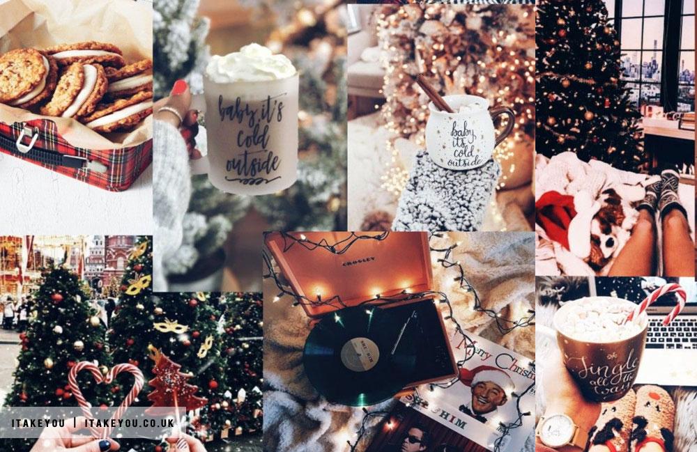  Christmas Collage Wallpaper Ideas Baby its cold outside I