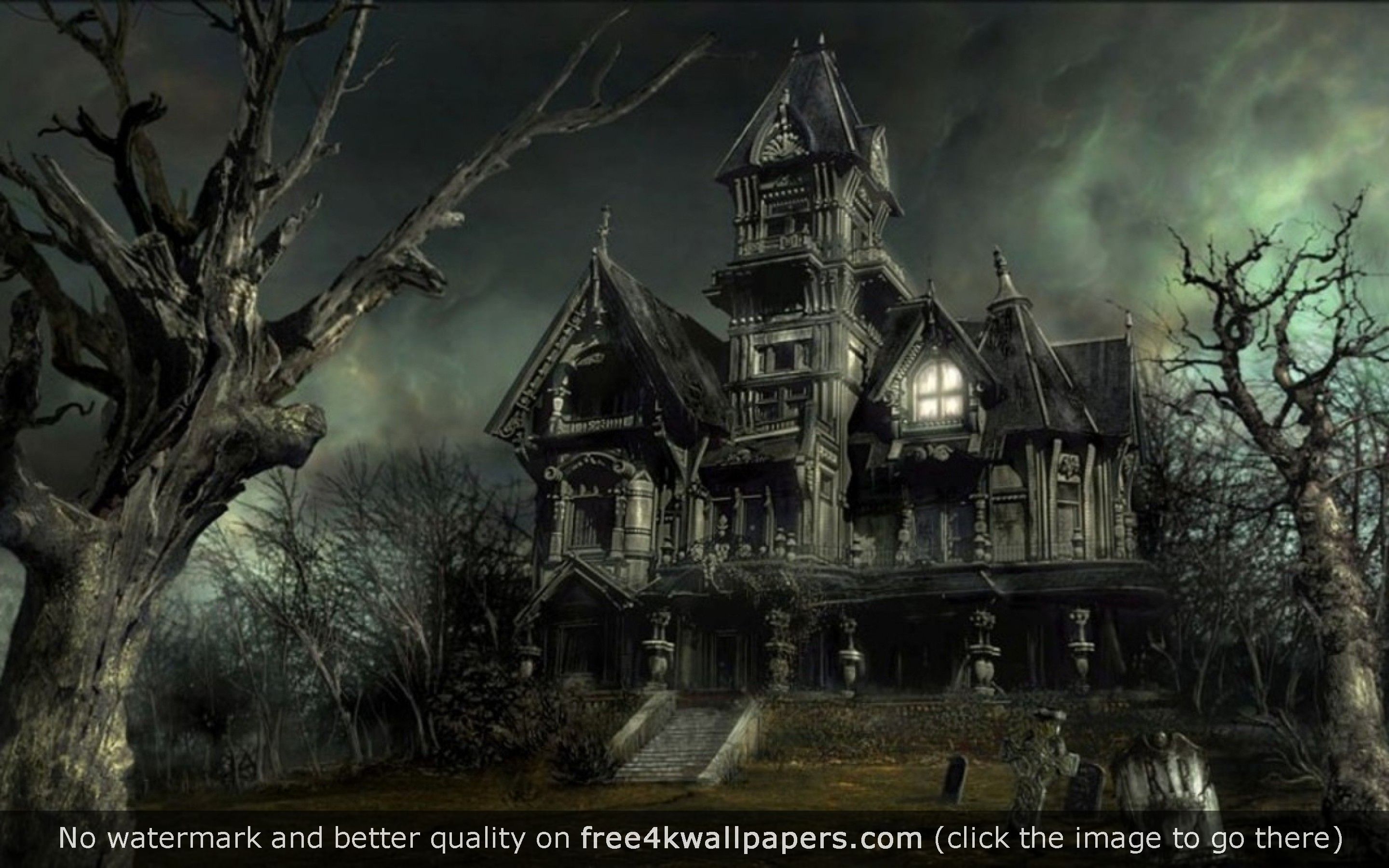 Haunted House Wallpaper HD