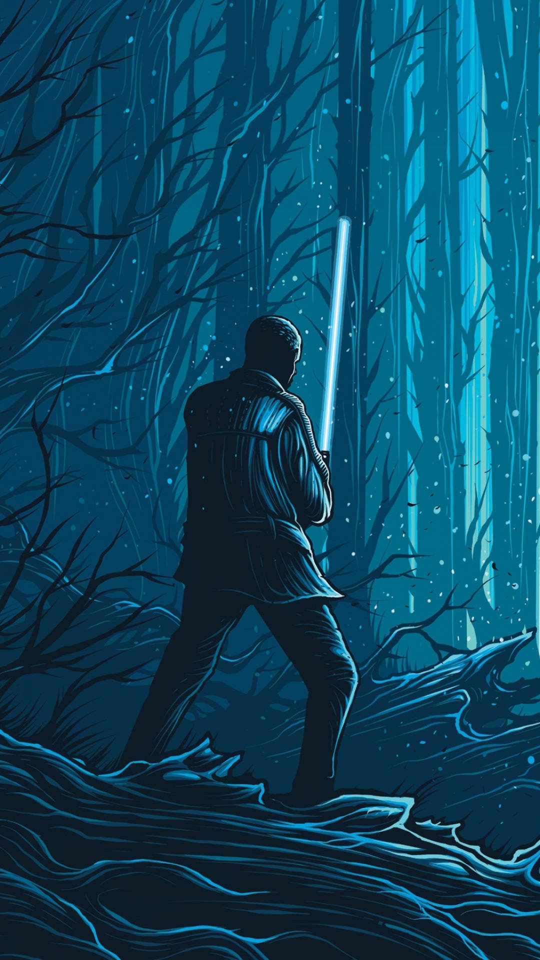 Star Wars iPhone Plus Graphic Art Wallpaper