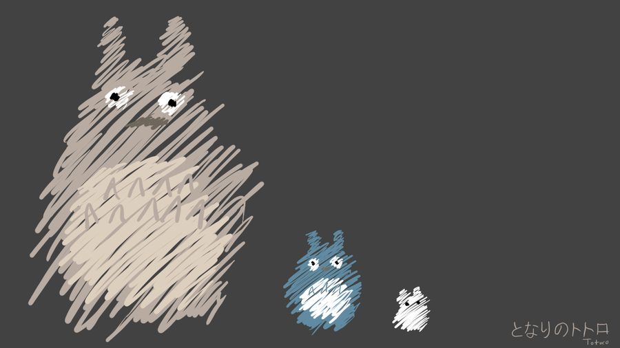 Totoro iPhone Wallpaper By Sammi1502