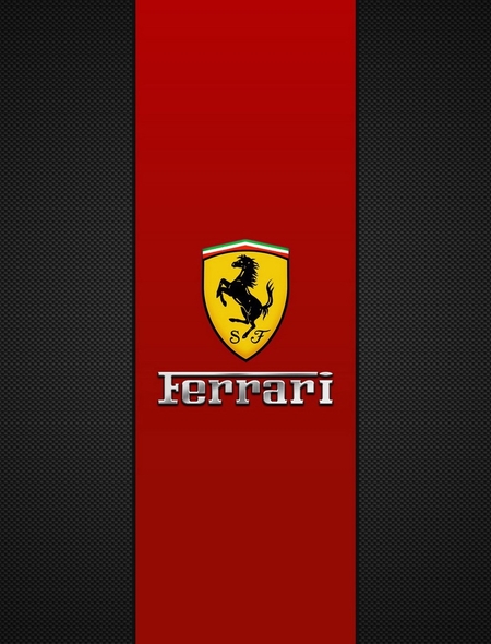 Ferrari Racing Stripe Wallpaper For Samsung Galaxy S4
