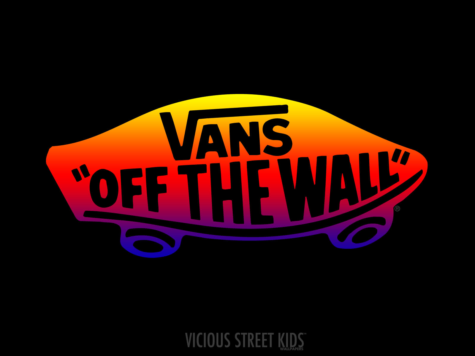 vans all the wall