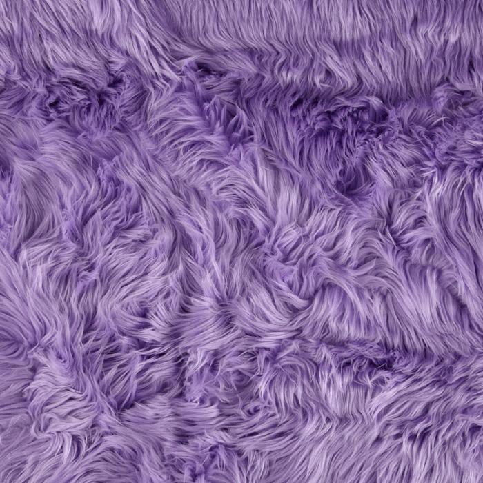 Shannon Faux Fur Luxury Shag Lavender Discount Designer