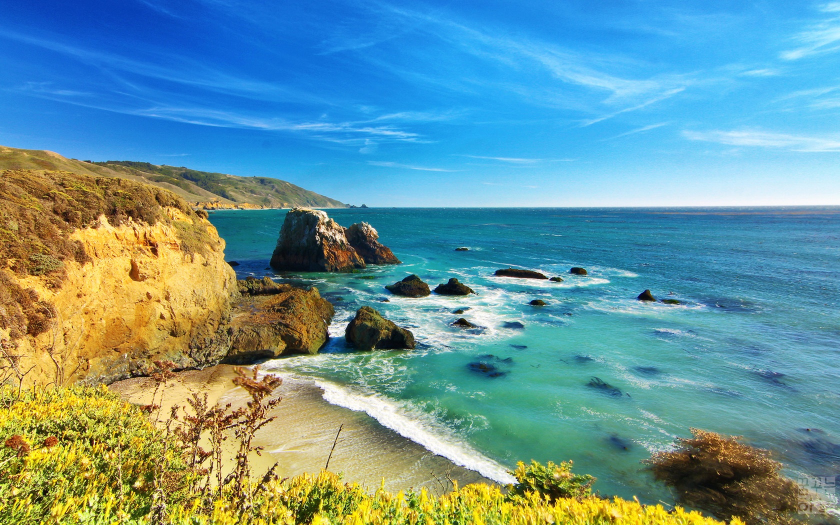 Big Sur California HD Landscape Wallpaper