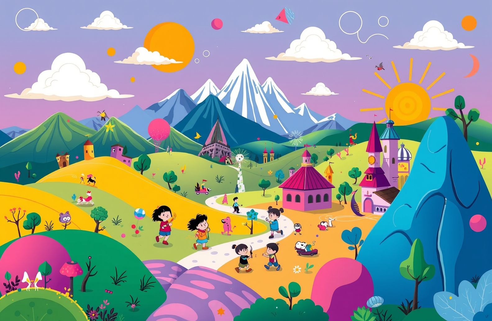 S Cartoon Wallpaper