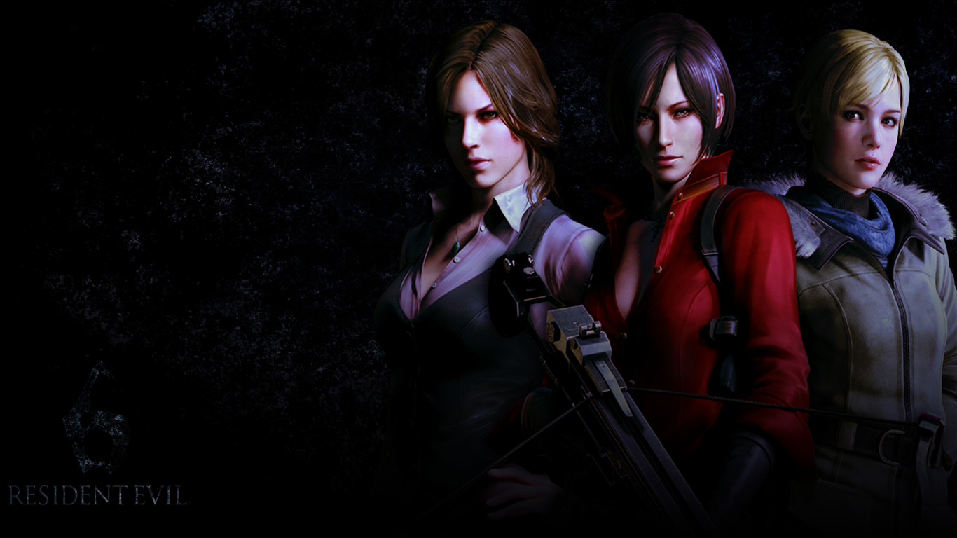 Resident Evil 6 Game Wallpaper Black