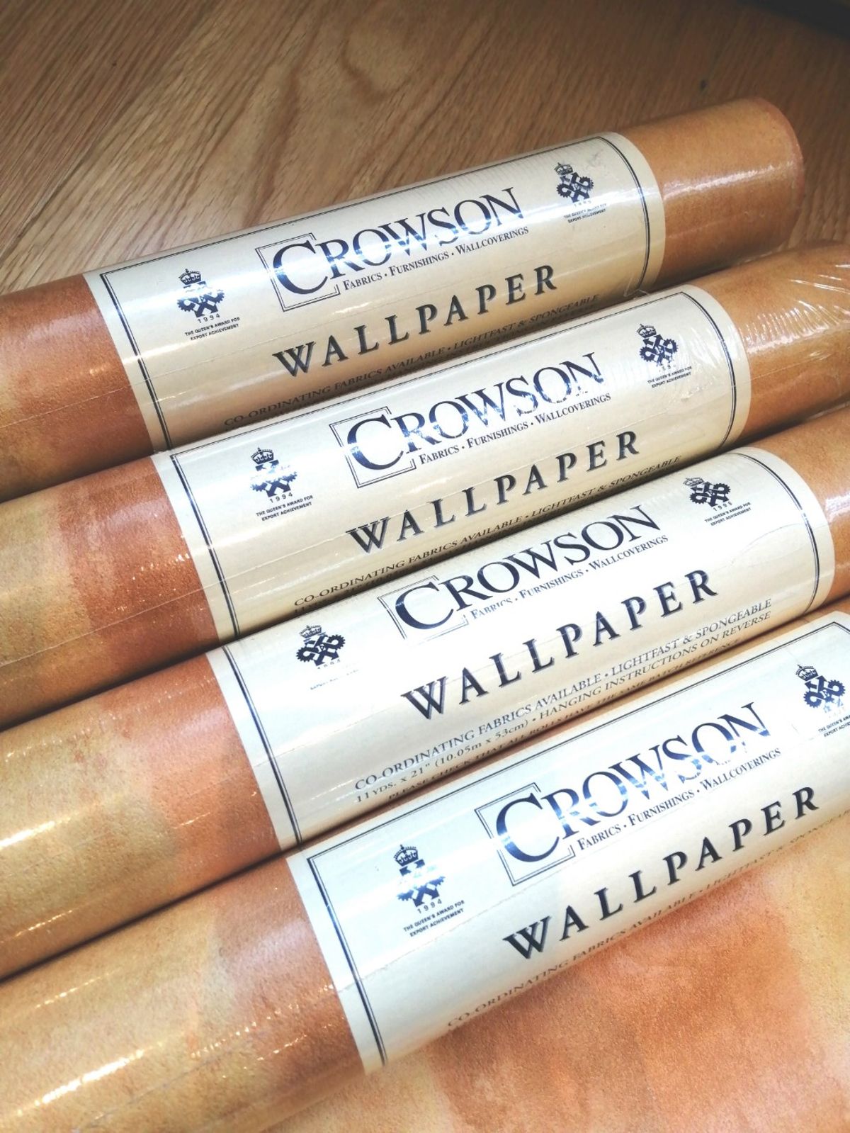 Rolls Of Crowson Wallpaper Sealed In Cr8 London For