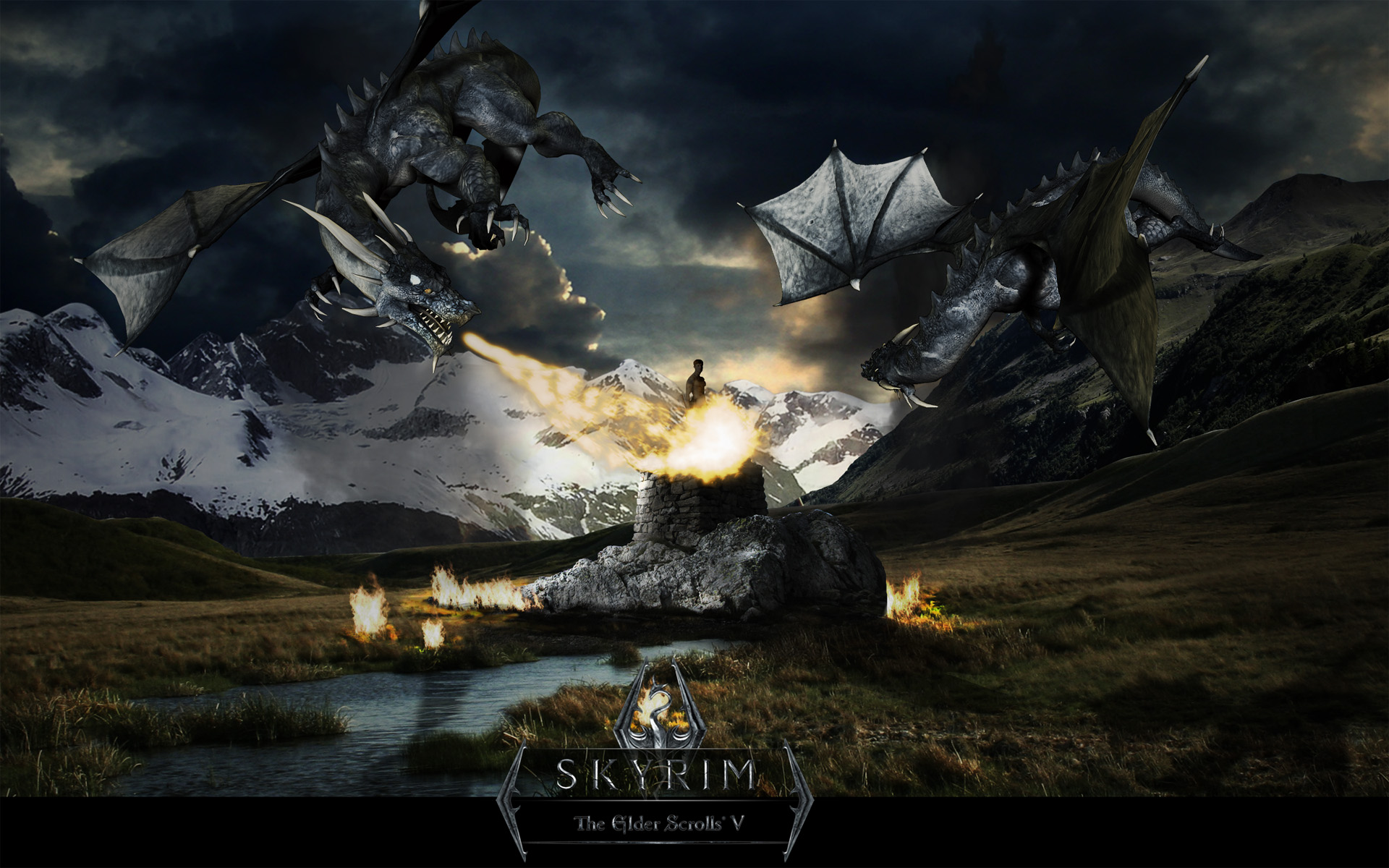 Skyrim Dragonborn Pc Wallpaper Game