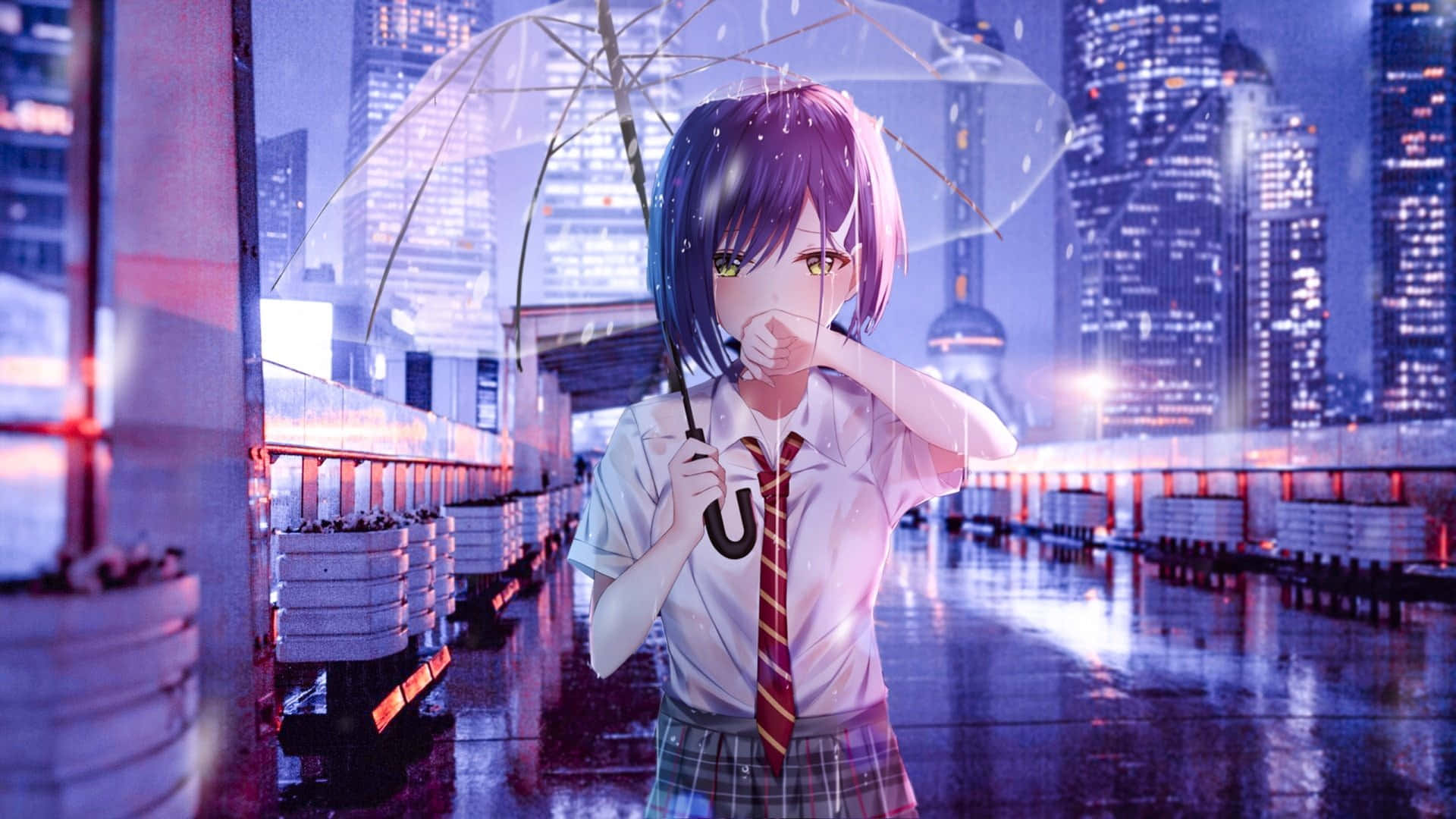 Rain Anime Wallpaper