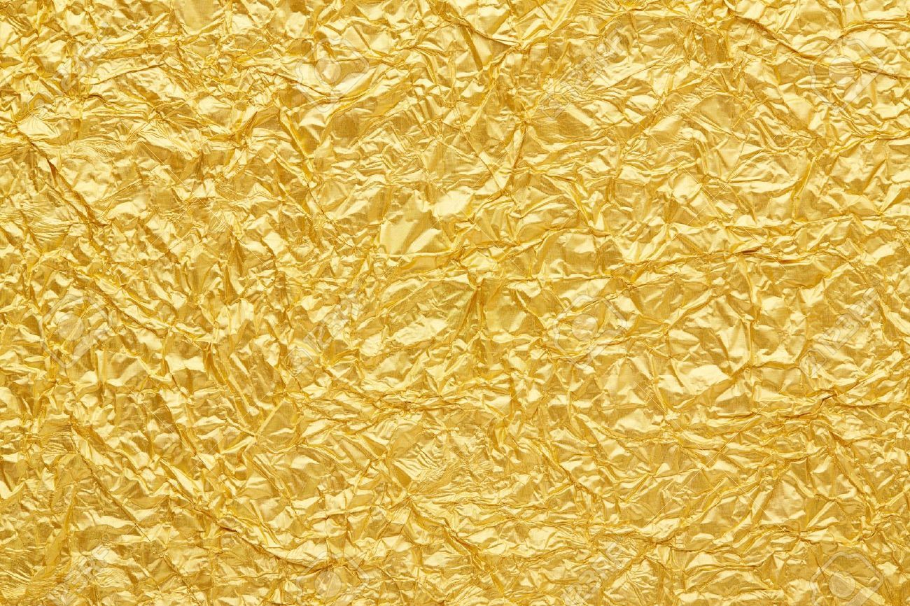 Gold Foil Texture Background Wallpaper