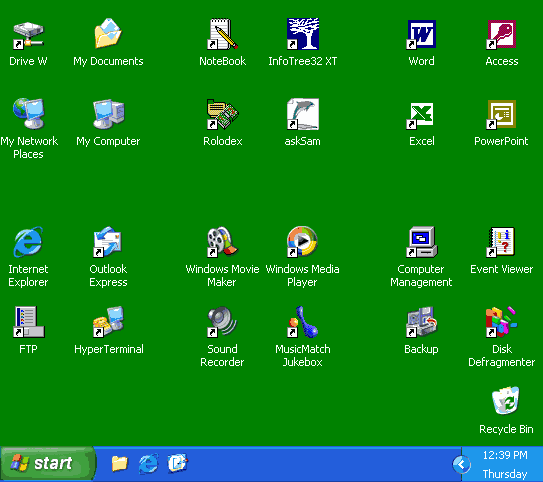 my computer icon windows xp