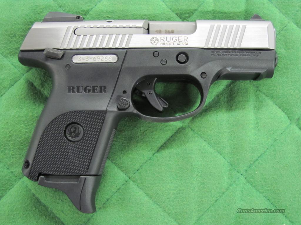 Ruger Sr40c Stainless S W New