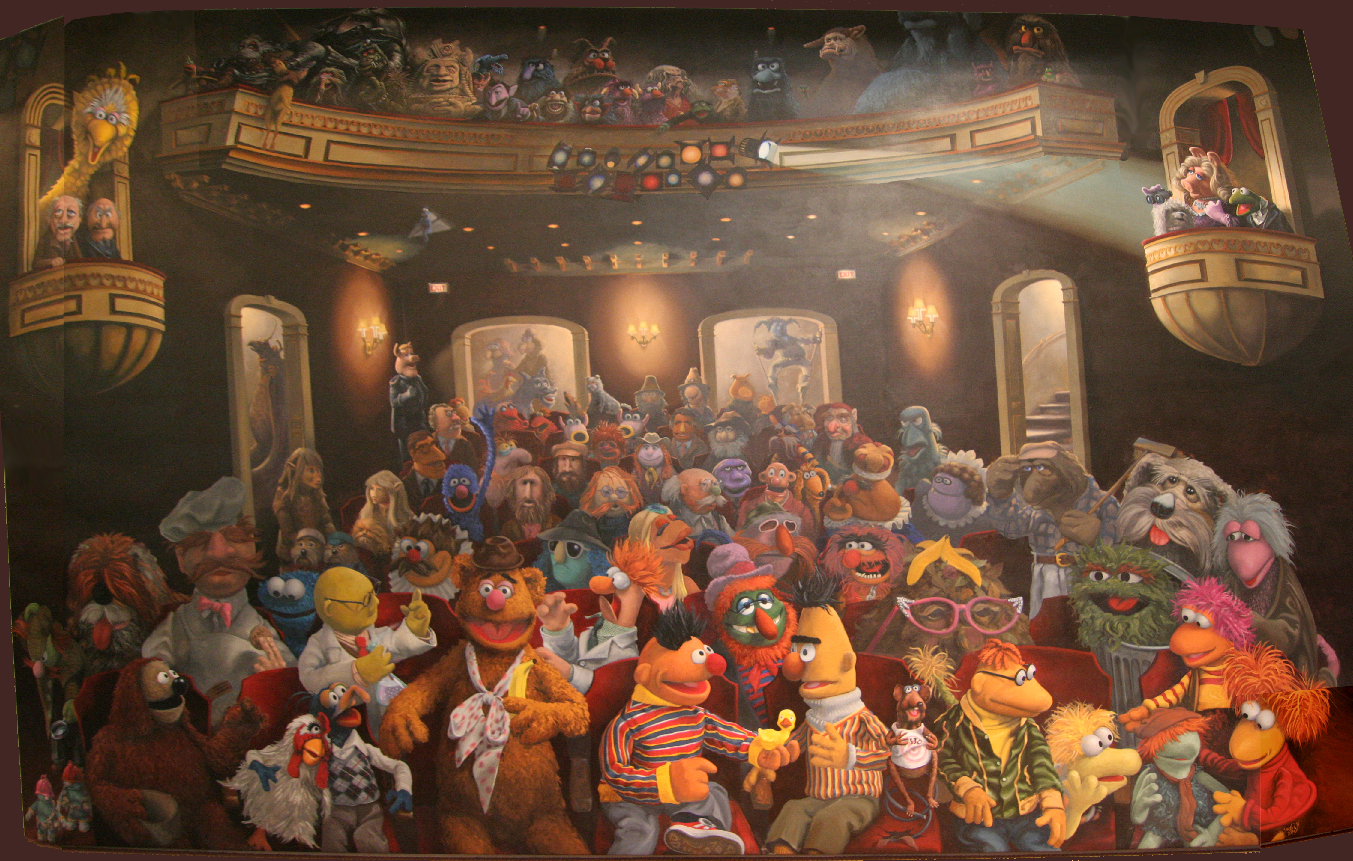 The Muppet Show Puter Wallpaper Desktop Background