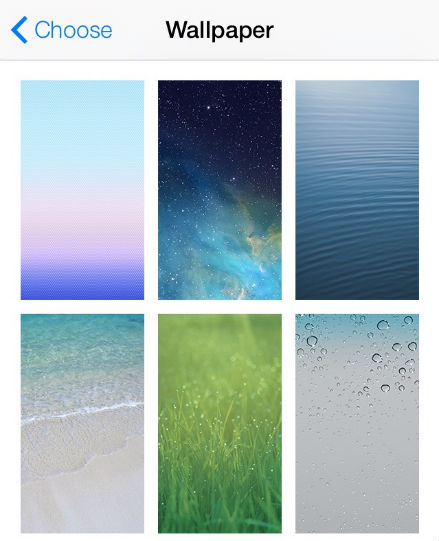 Ios Brings Dynamic And Panoramic Wallpaper To The iPhone