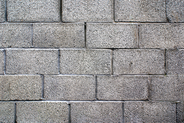 Concrete Block Wall Background