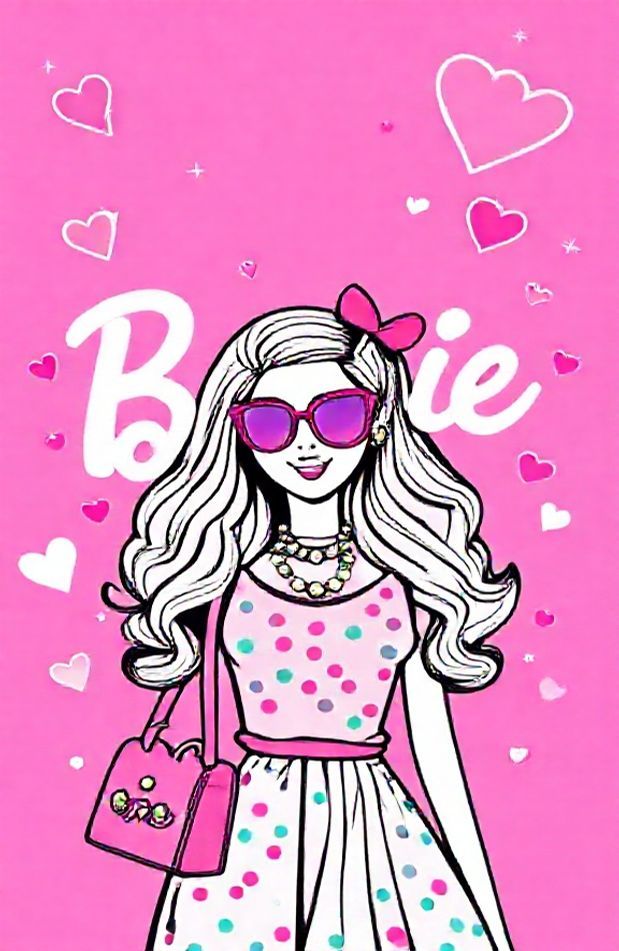 Barbie Pink Background