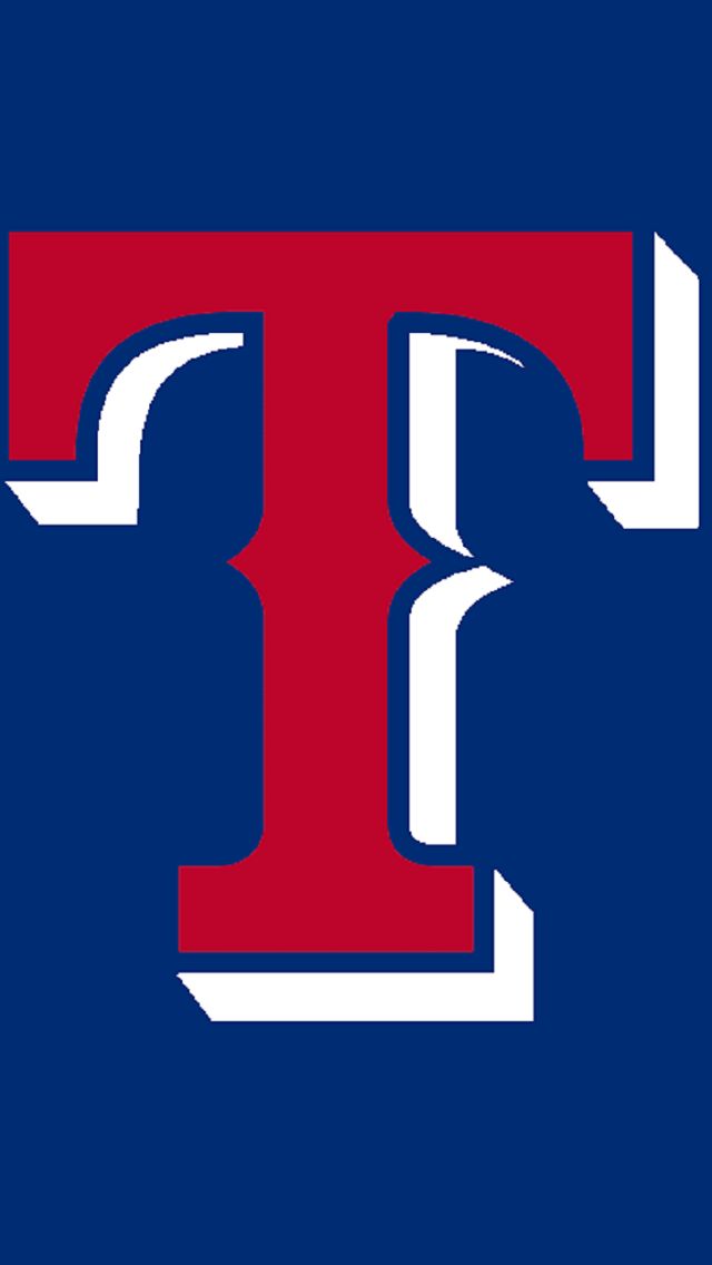 Texas Rangers 2001c Mlb iPhone Wallpaper