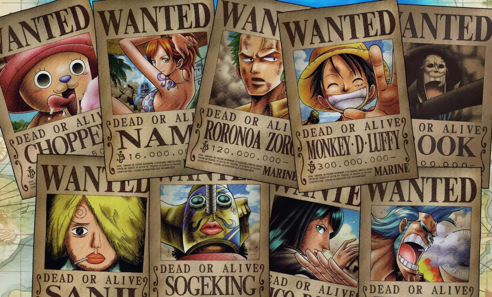 Wanted Poster On Wooden Background Wallpaper