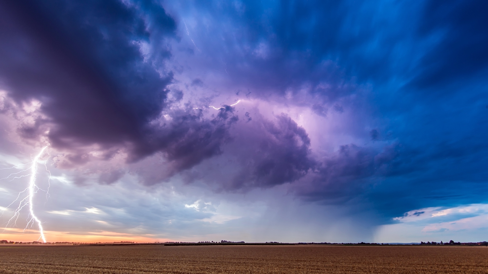 Purple Storm Clouds Wallpaper By Hd Daily