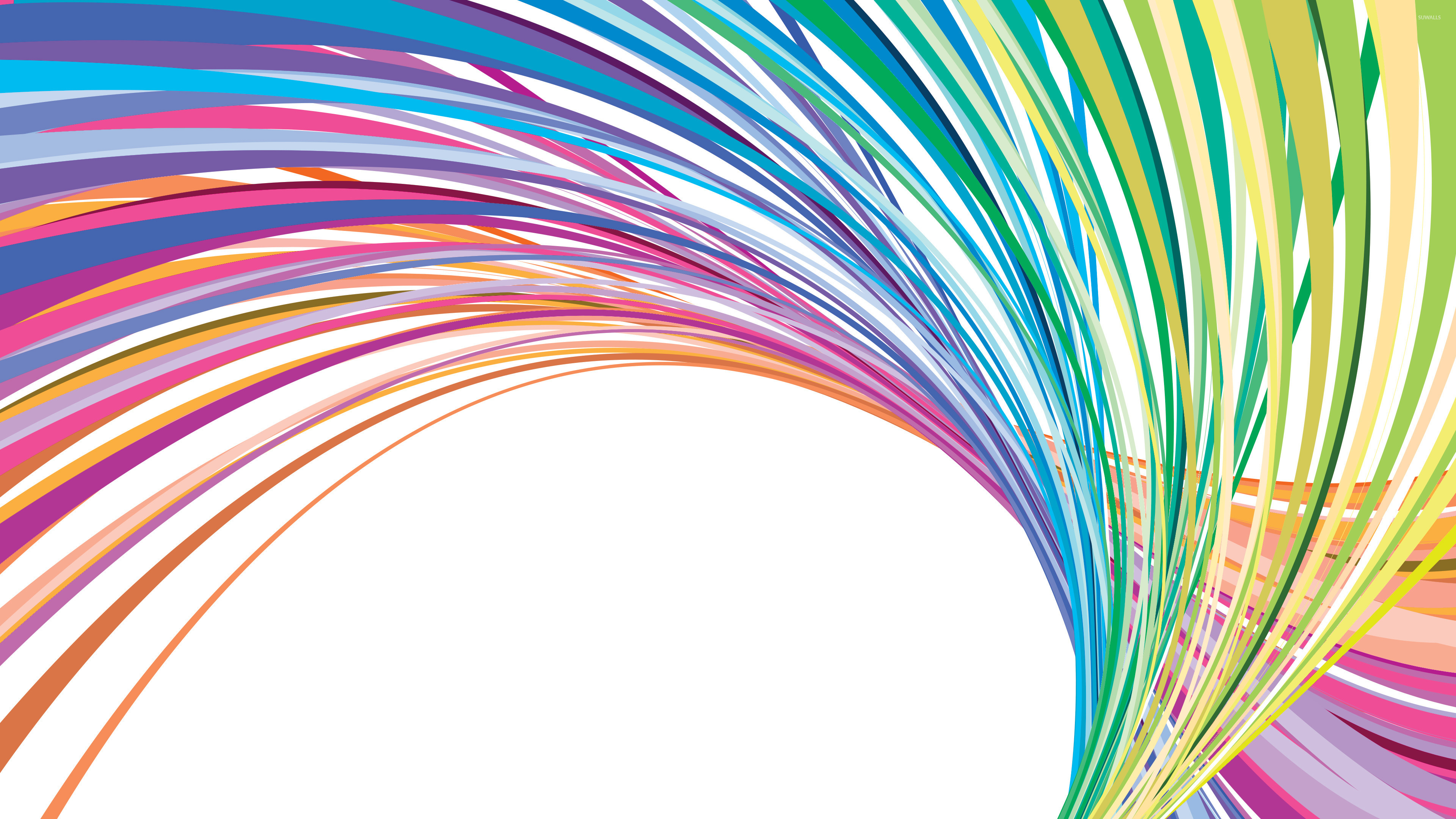 Rainbow Lines Wallpaper