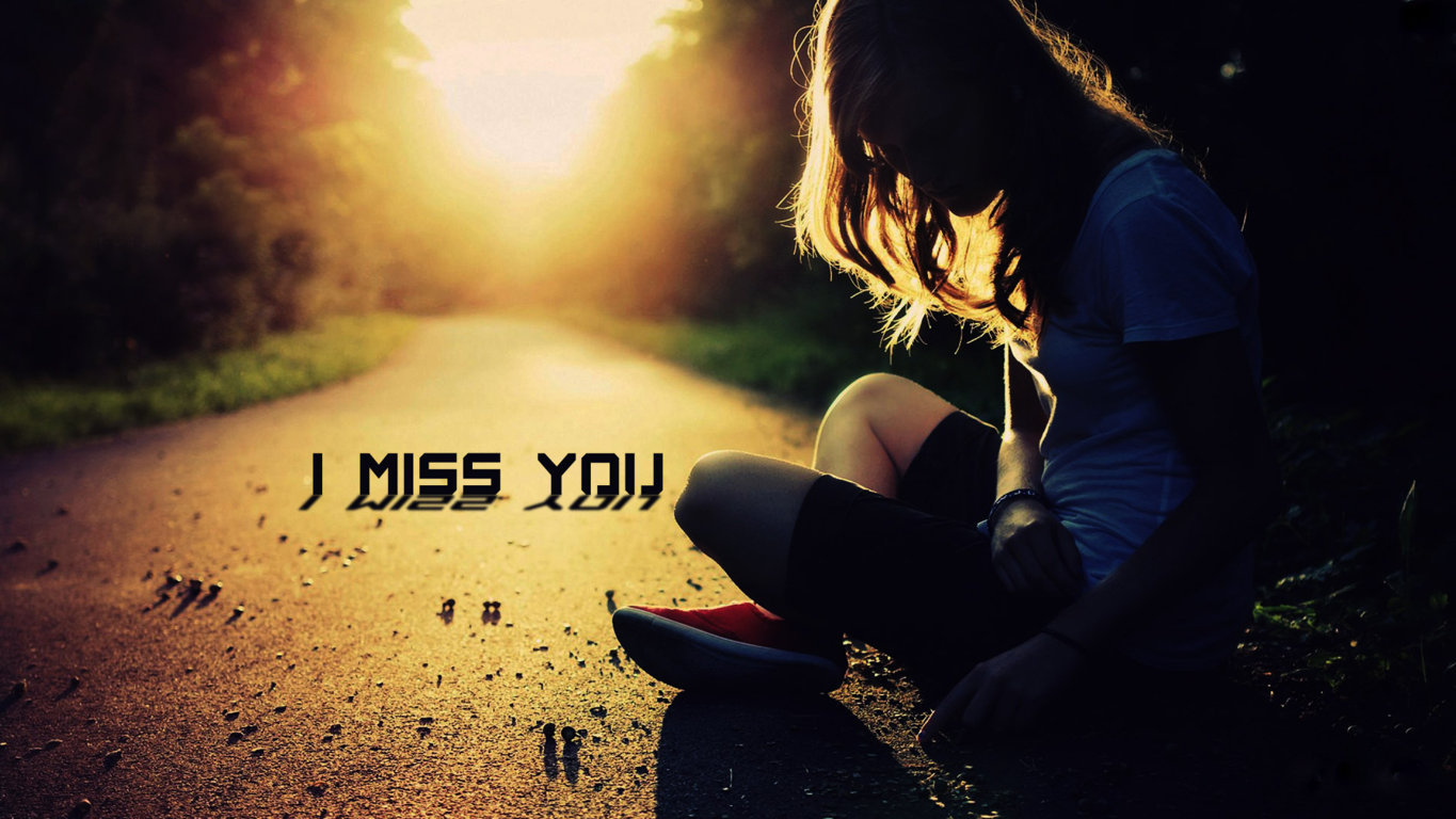 I Miss You HD Wallpaper With Quotes