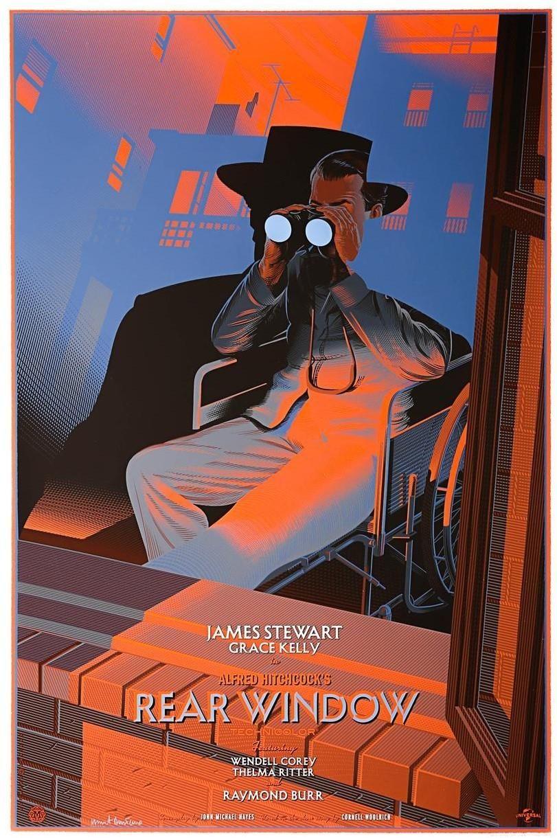 Rear Window X Film Posters Art Movie Poster