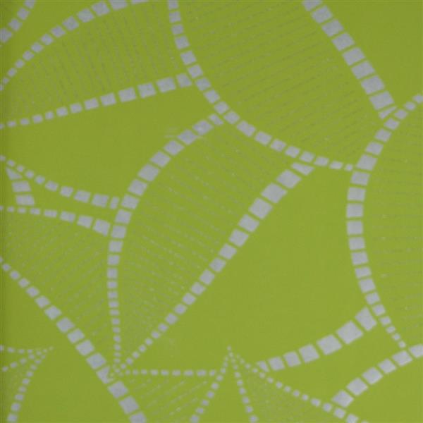 Top Velvet Green Leaves Pattern Textured Luxury Wallpaper