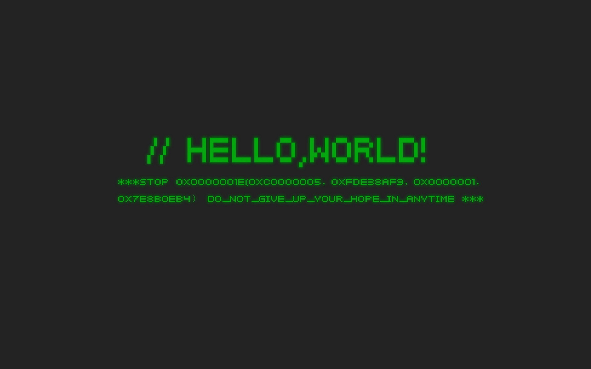 Scripting Hello World In Different Programming Languages