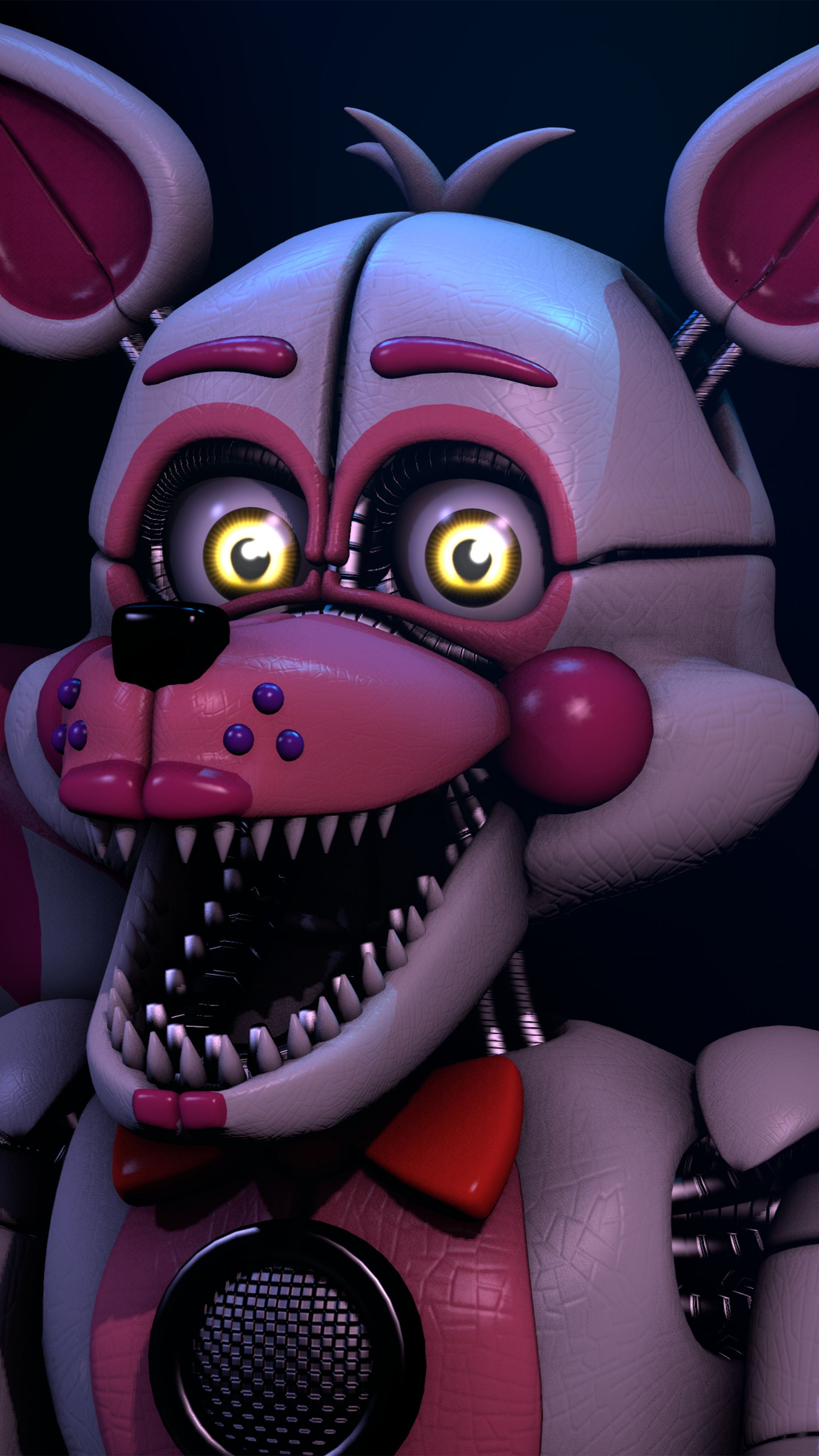 Funtime Foxy Phone Wallpaper By Misterioarg Fnaf